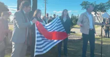 Se realizó un acto recordatorio por el 84° aniversario del exterminio del pueblo de Lídice 