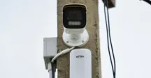 Cámara de monitoreo instalada en Pando 