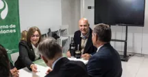 Autoridades reunidas 