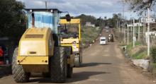 Avanzan las obras de pavimentación en Jardines de Campisteguy y Juana de Arco en el Municipio de Las Piedras