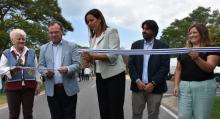 Corte de cinta inaugura obras de pavimentación en Colonia Berro