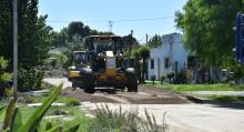 Pando avanza en obras de consolidación barrial en Los Perales